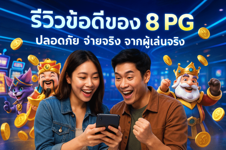 รีวิวข้อดีของ 8 PG ปลอดภัย จ่ายจริง จากผู้เล่นจริง