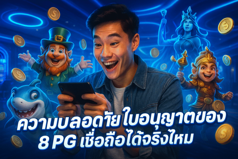 ความปลอดภัยและใบอนุญาตของ 8 PG เชื่อถือได้จริงไหม