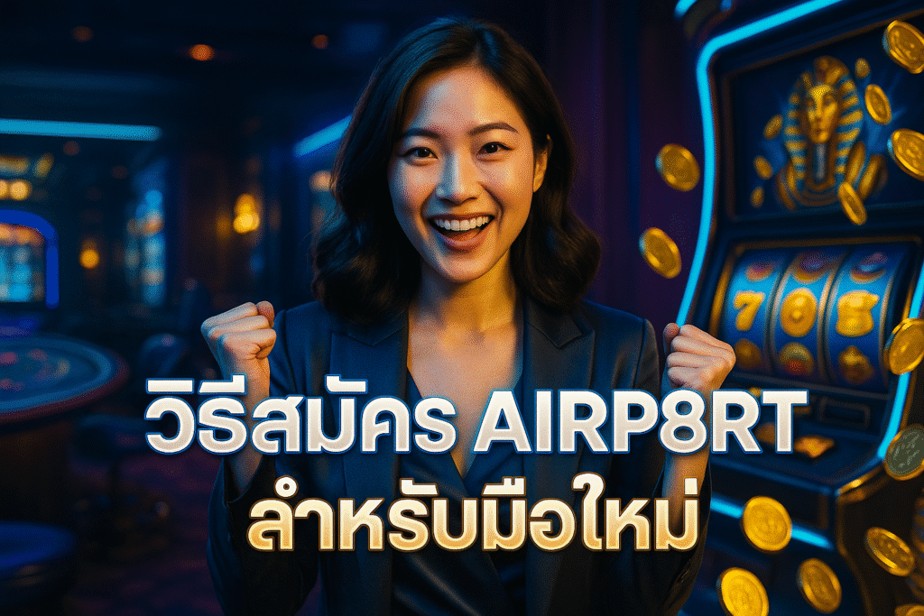วิธีสมัคร AIRP8RT สำหรับมือใหม่