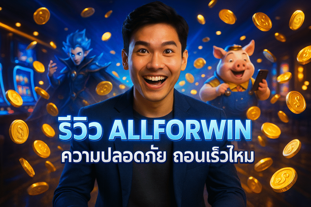 รีวิว ALLFORWIN ความปลอดภัย ถอนเร็วไหม