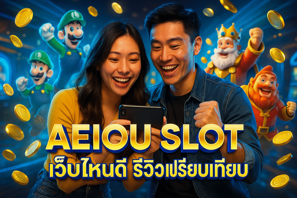 AEIOU SLOT เว็บไหนดี รีวิวเปรียบเทียบ